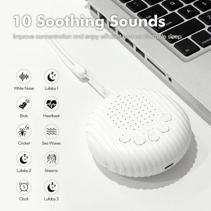 ZENWAVES – Travel-friendly noise machine with 10 soothing sleep sounds