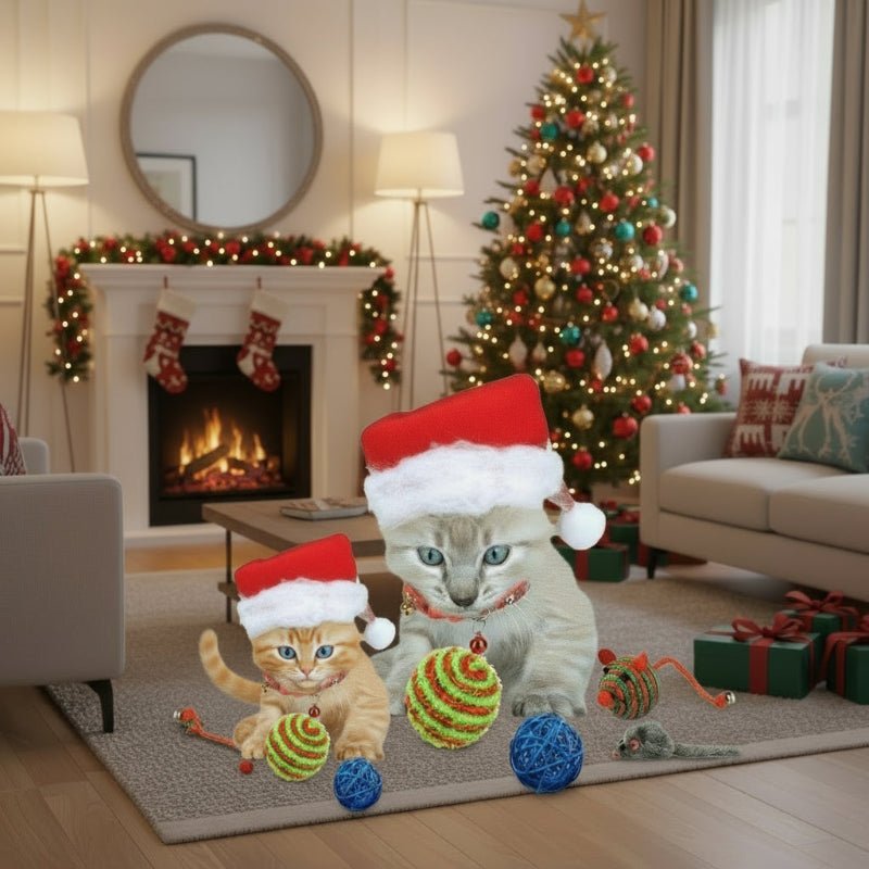 MEOWBOX 2025 – Advent calendar with 23 catnip toys for daily play fun for your cat