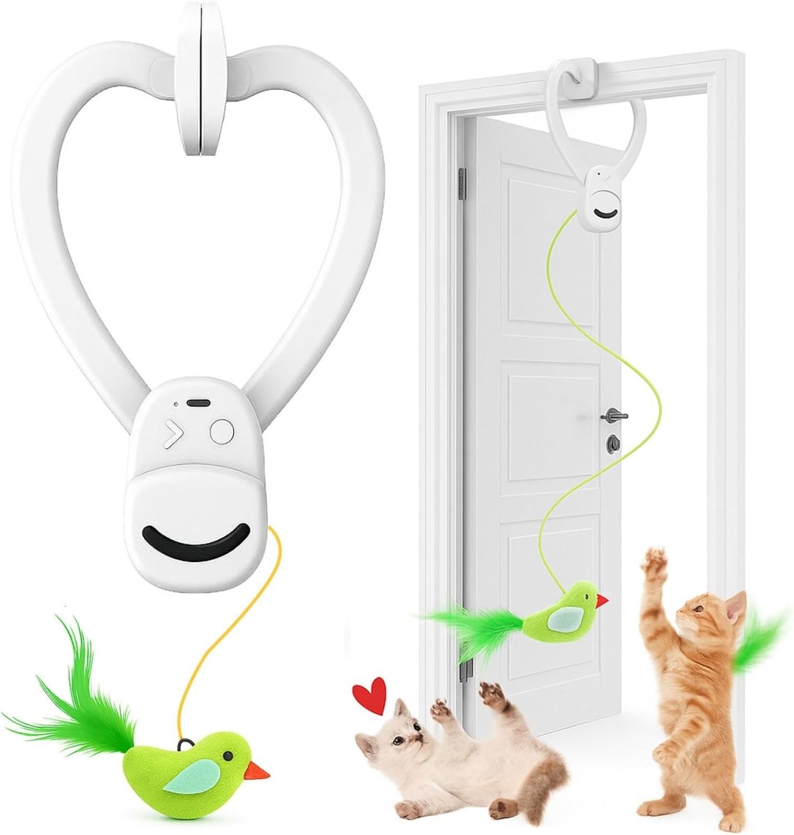 FEATHERJOY – Flying Bird Toy That Entertains Cats
