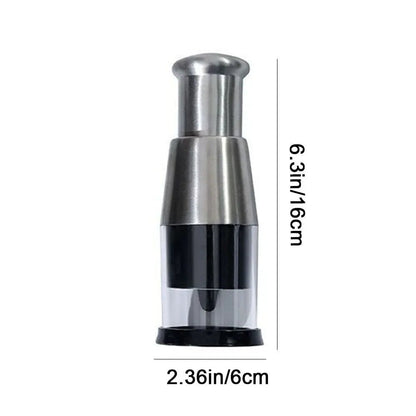 EASYMINCE – Compact Garlic Chopper with Durable Metal Blades