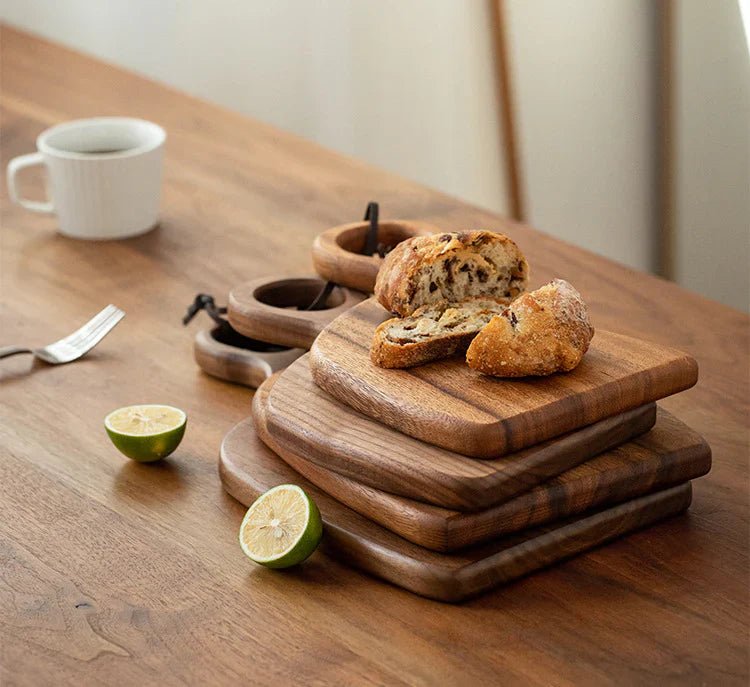 WOODPLATE – Premium Walnut Wood Cutting Boards for Kitchen & Table