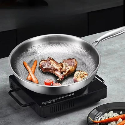 FORGEON – Titanium hammered non-stick frying pan for induction cooktops and everyday cooking