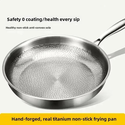 FORGEON – Titanium hammered non-stick frying pan for induction cooktops and everyday cooking