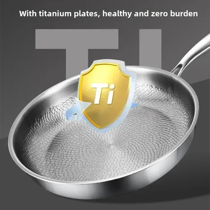 FORGEON – Hammered Titanium Non-Stick Frying Pan for Induction, Gas & Everyday Cooking