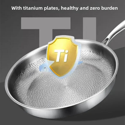 FORGEON – Titanium hammered non-stick frying pan for induction cooktops and everyday cooking