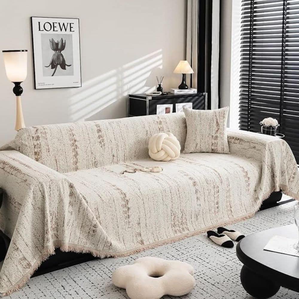 SOFASHINE – Elegant chenille sofa cover with easy care
