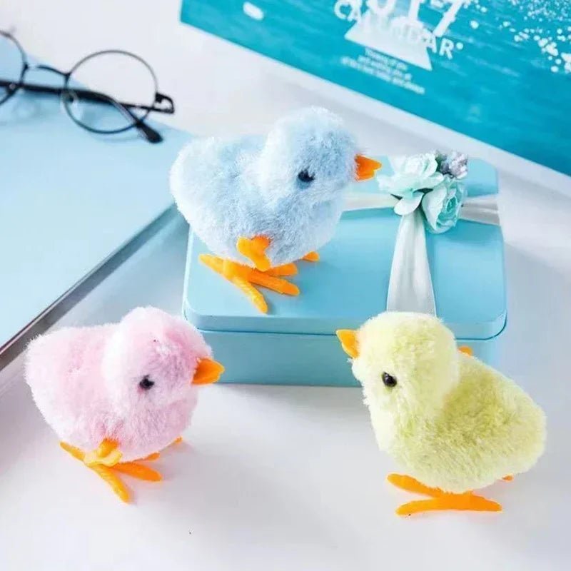 HOPCHICK – Jumping & Running Wind-up Chicken Toy for Curious Cats