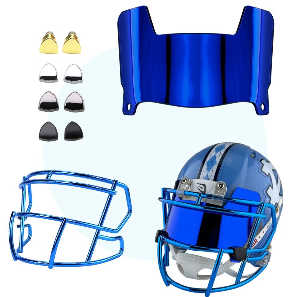 MICROVISOR – Miniature Football Helmet Visors with Mirror Effect