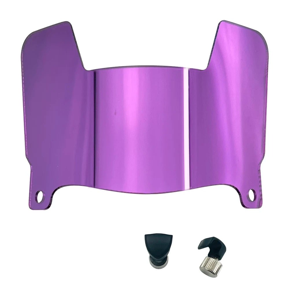 MICROVISOR – Miniature Football Helmet Visors with Mirror Effect