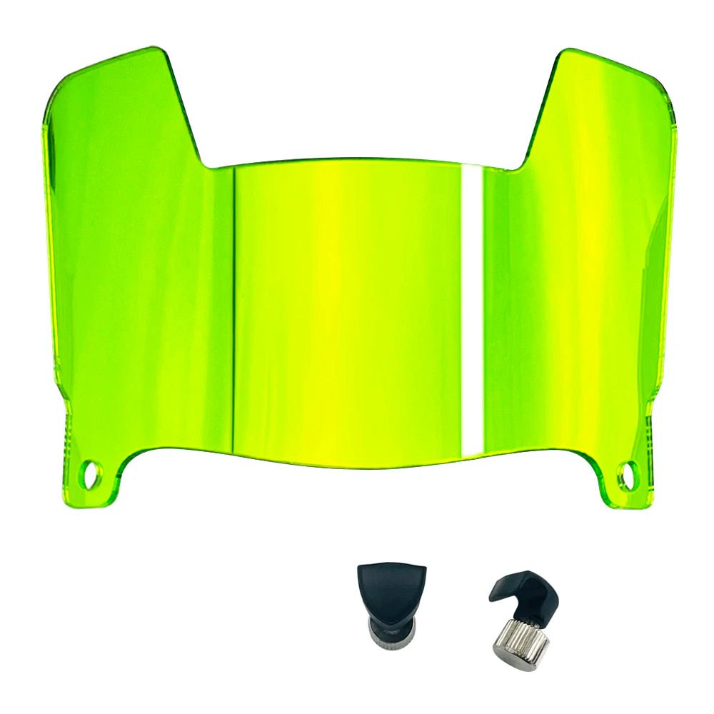 MICROVISOR – Miniature Football Helmet Visors with Mirror Effect