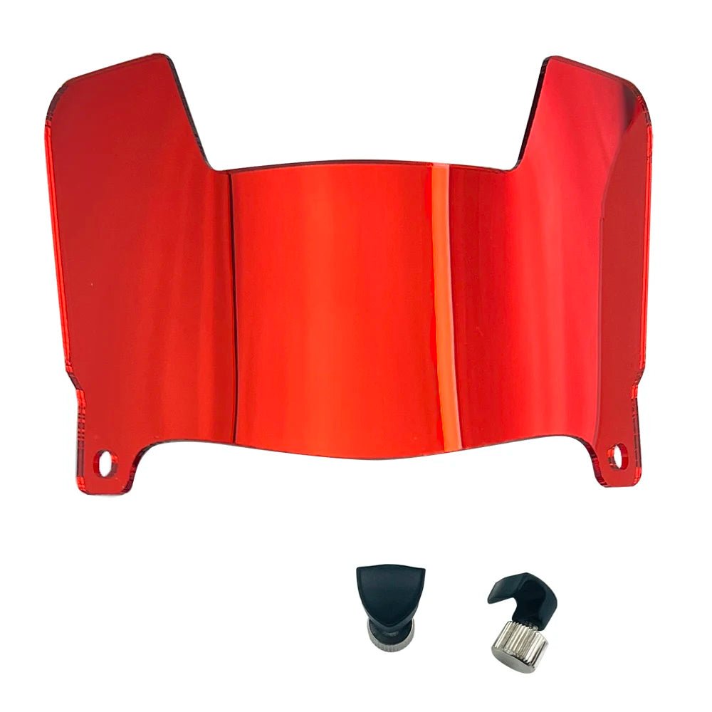 MICROVISOR – Miniature Football Helmet Visors with Mirror Effect