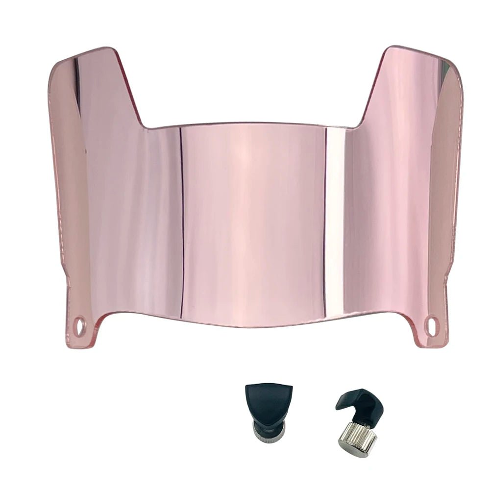 MICROVISOR – Miniature Football Helmet Visors with Mirror Effect