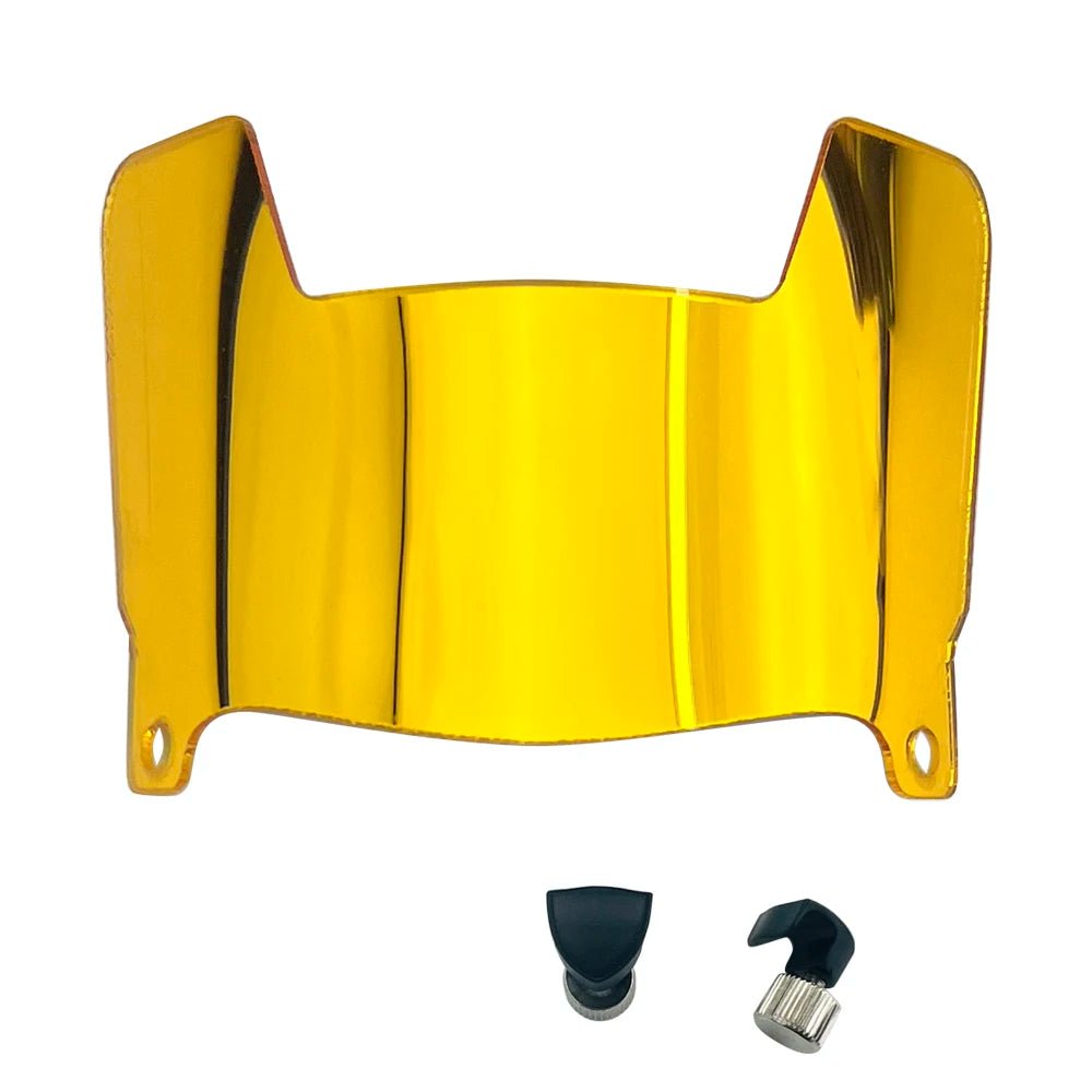 MICROVISOR – Miniature Football Helmet Visors with Mirror Effect