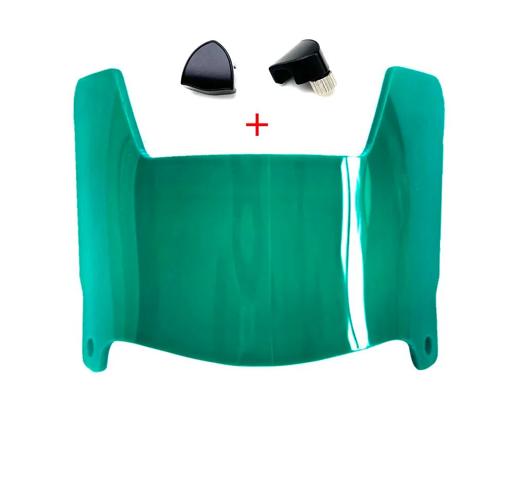 MICROVISOR – Miniature Football Helmet Visors with Mirror Effect