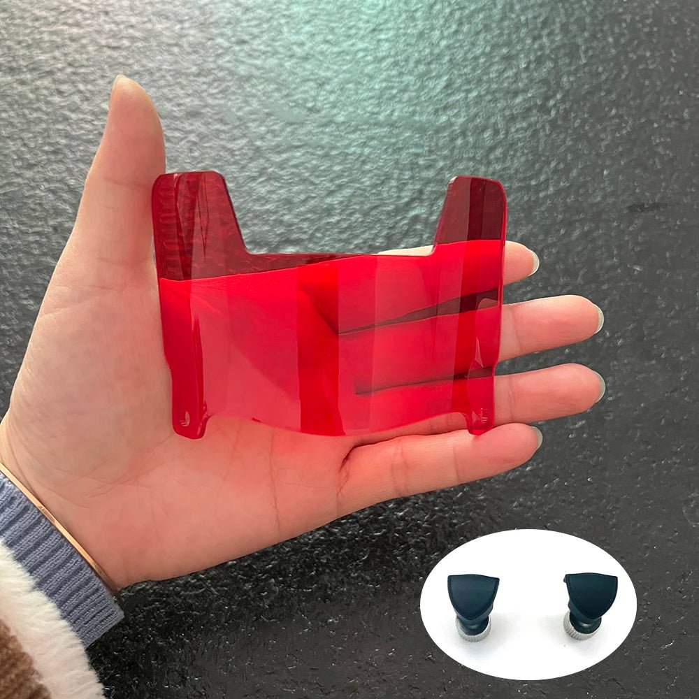 MICROVISOR – Miniature Football Helmet Visors with Mirror Effect