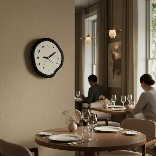 WALLMERA – Contemporary Abstract Wall Clock with Sleek Acrylic Finish