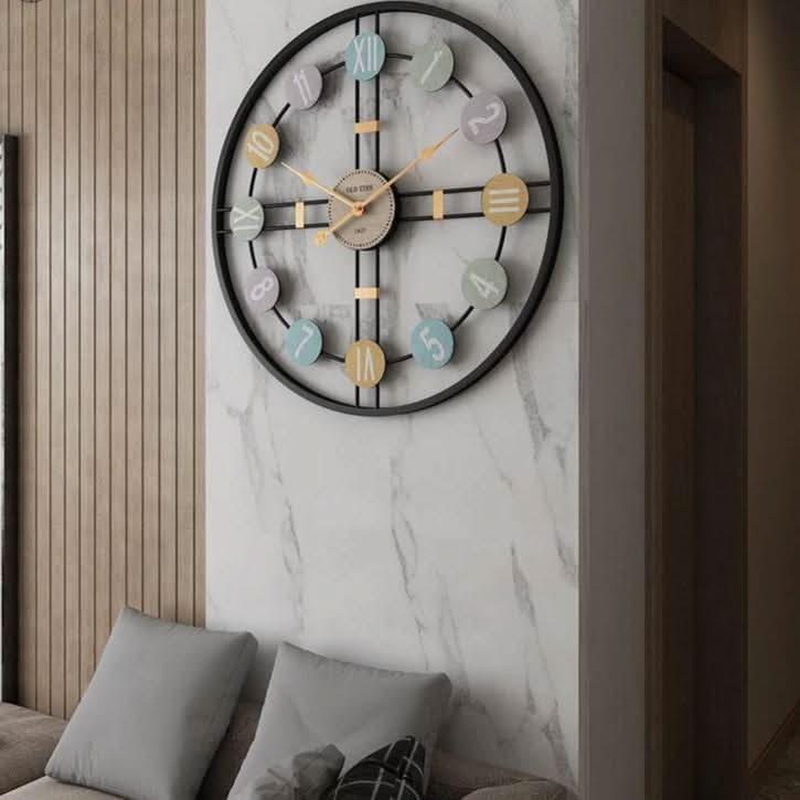 RUHEZEIT – Quiet wall clock for a peaceful living culture