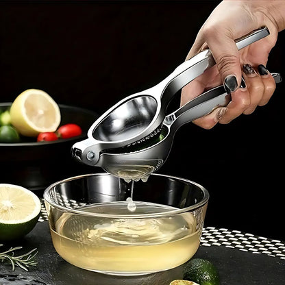 PRESSLUX – Premium lemon squeezer with robust stainless steel construction