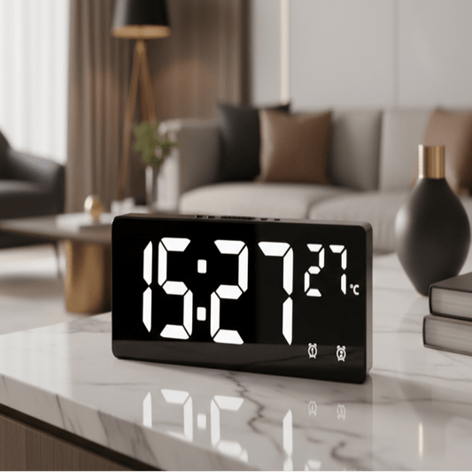 SMARTVOX – Digital alarm clock with voice control & dual alarm