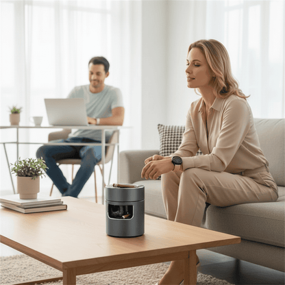 PURETRON – Intelligent ashtray with USB air purification system