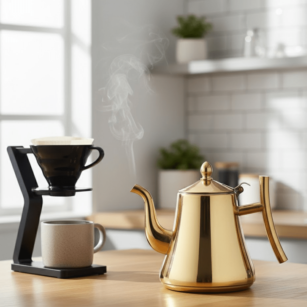 STEELBREW – Premium induction kettle with integrated filter