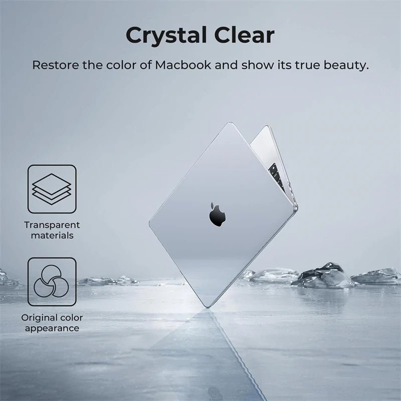 CLARIVIEW™ Clear Case for MacBook Air & Pro – Slim & Protective