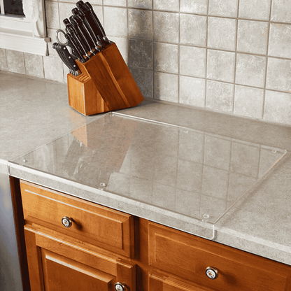 SLICELINE – Acrylic cutting board with non-slip handle and scratch-resistant surface