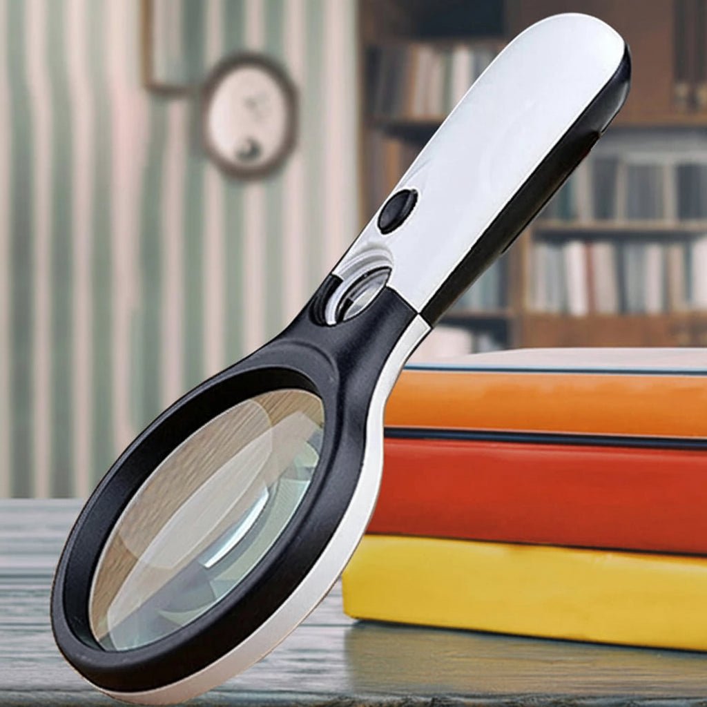 KLARBLICK – 45x LED Hand Magnifier for Precise Viewing