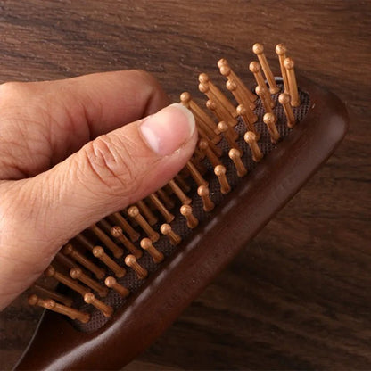 NATUCOMB – Sandalwood Hair Comb Antistatic Scalp Massage Tool for Healthy Hair
