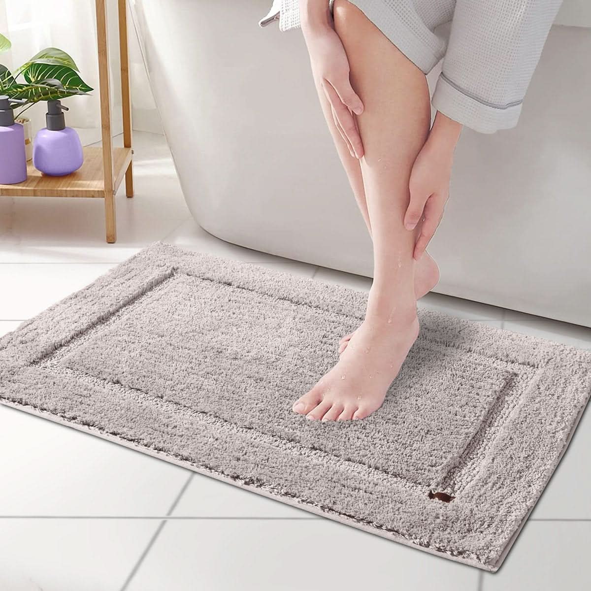 Nordéa ComfortMat | Soft & Non-Slip Floor Mat | Quick Drying & Easy Care | For Bathroom, Kitchen & Living Areas