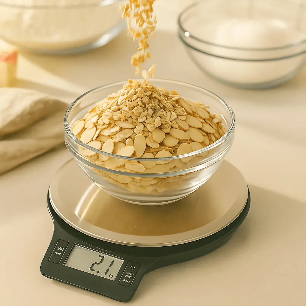 MEALMATE – Digital kitchen scale with clearly visible LCD panel