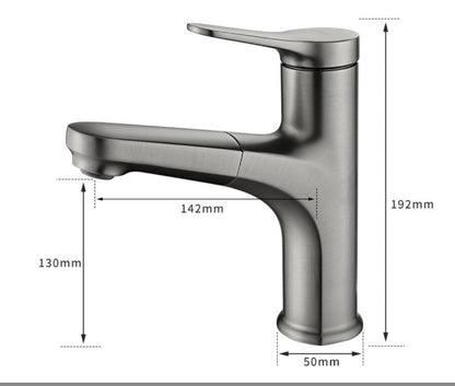 FLEXTAP – Modern pull-out faucet for the bathroom with flexible copper construction