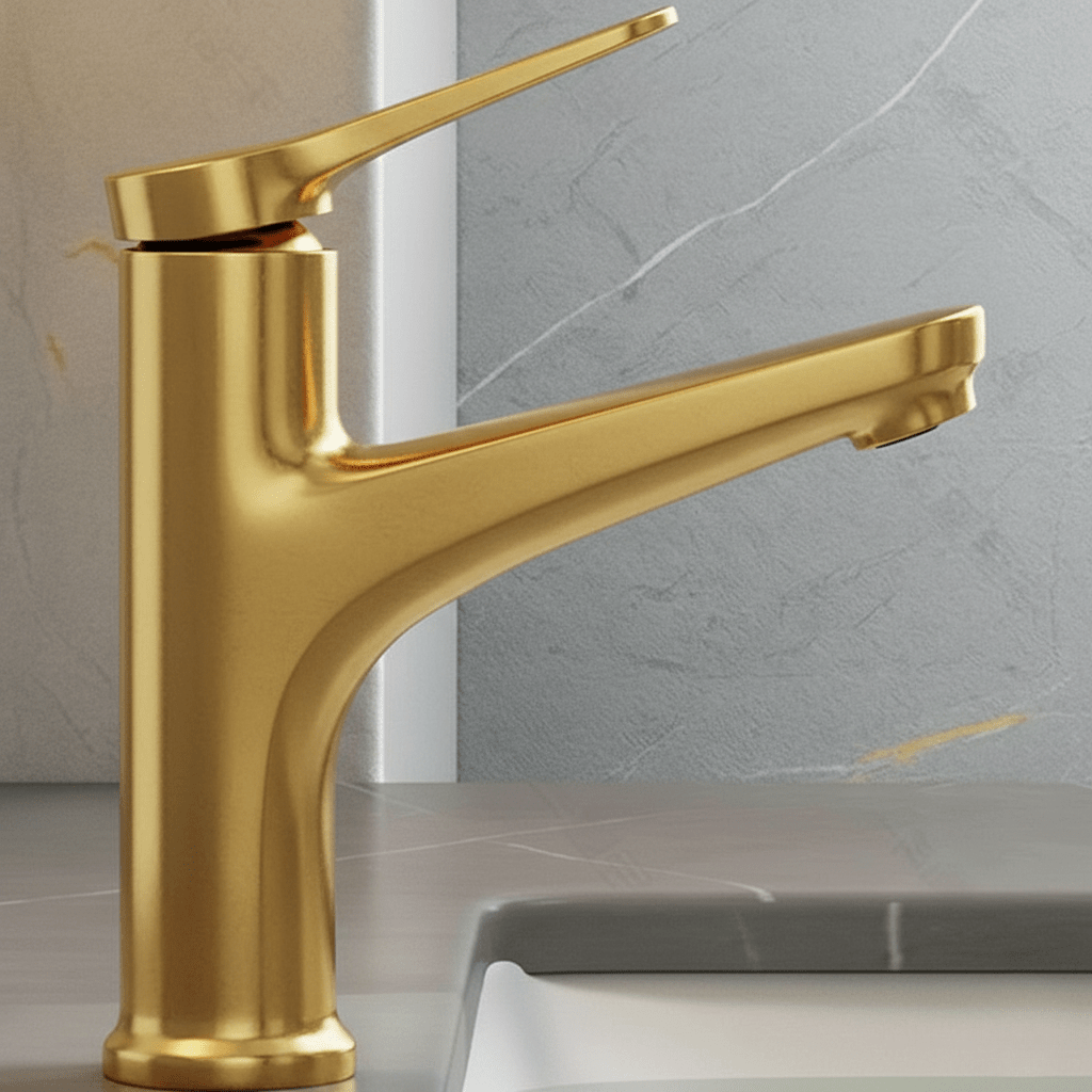 FLEXTAP – Modern pull-out faucet for the bathroom with flexible copper construction