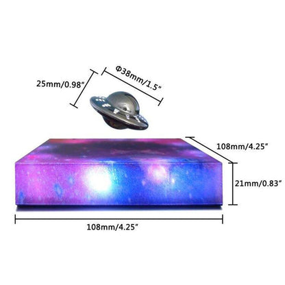 QUANTUMLAMP – Floating Spaceship LED Night Light with Magnetic Levitation Technology