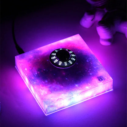 QUANTUMLAMP – Floating Spaceship LED Night Light with Magnetic Levitation Technology