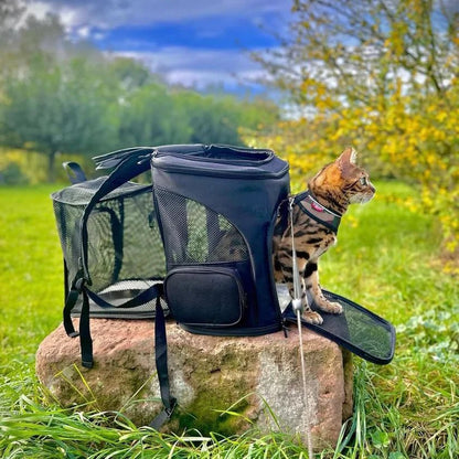 PAWSPHERE – Comfortable Cat Backpack with Viewing Window