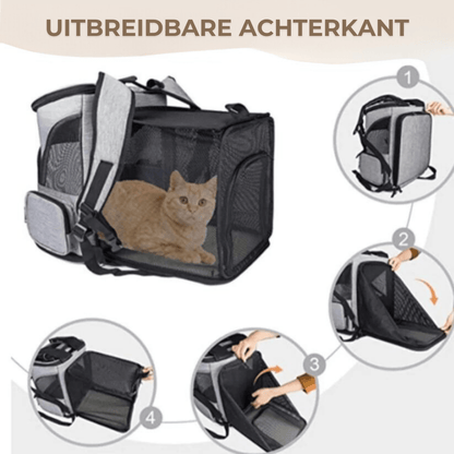 PAWSPHERE – Comfortable Cat Backpack with Viewing Window