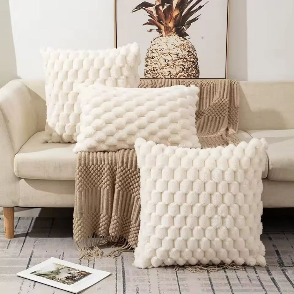 MELONIQUE – Marshmallow pillowcase with stylish 3D design