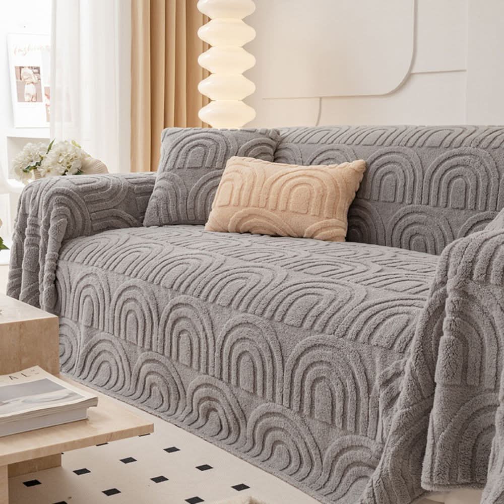GRIPTEX – Thick quilted sofa cover for secure fit