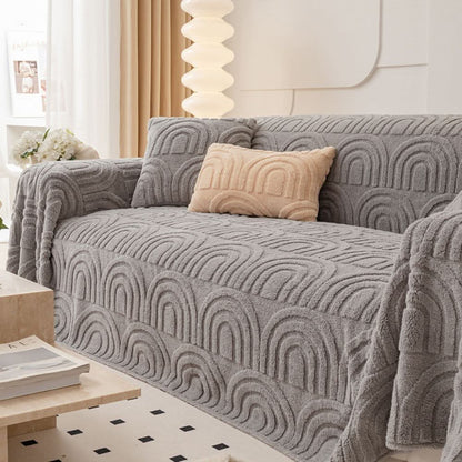 GRIPTEX – Thick quilted sofa cover for secure fit