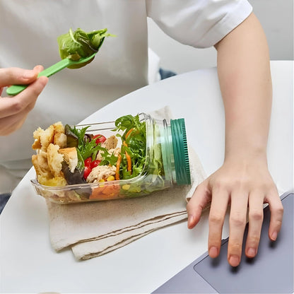 CRUNCHJAR – Layered salad shaker for fresh, crunchy meals on the go