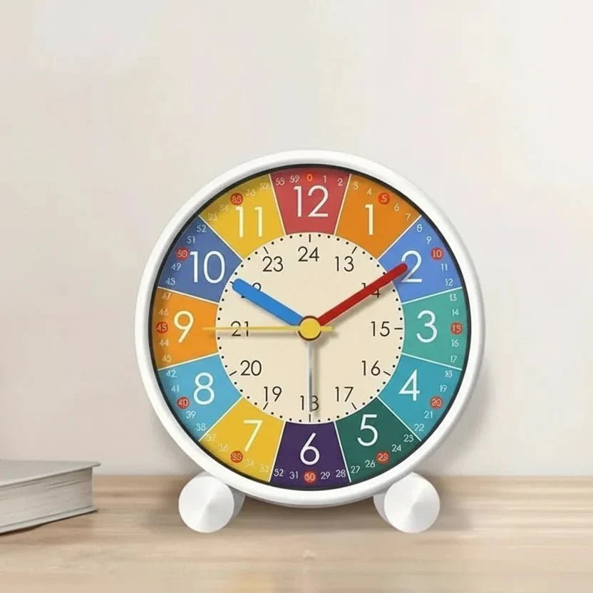 CUTEWAKE – Charming Silent Cartoon Table Alarm Clock for Children