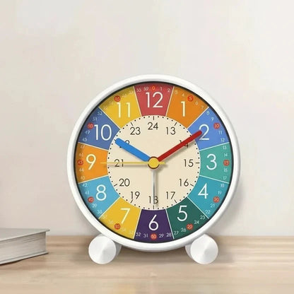 CUTEWAKE – Charming Silent Cartoon Table Alarm Clock for Children