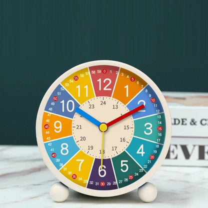 CUTEWAKE – Charming Silent Cartoon Table Alarm Clock for Children