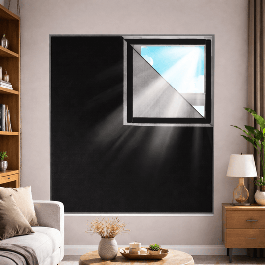 SCHATTENFLEX – Customizable blackout curtain with 100% light blocking