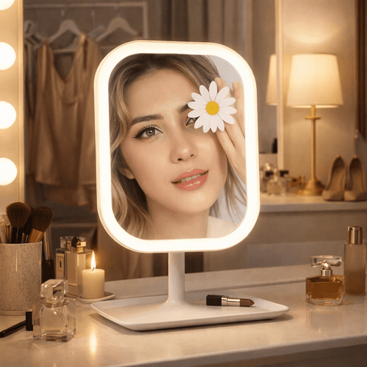 BEAUTYLICHT – LED Cosmetic Mirror with Touch Control & 3 Light Modes