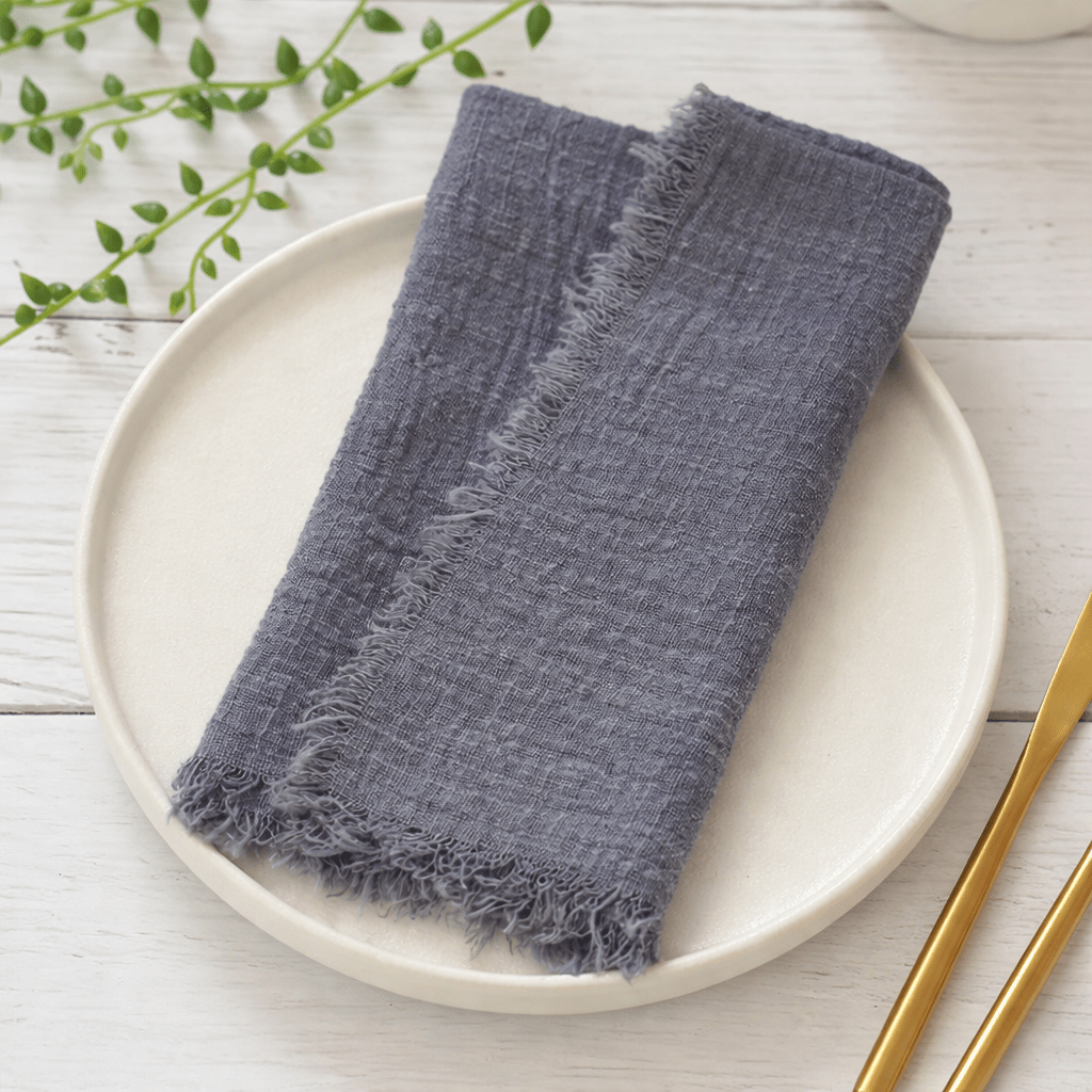 RUSTICLOOM – Rustic Cotton Gauze Napkins for Vintage Table Decoration