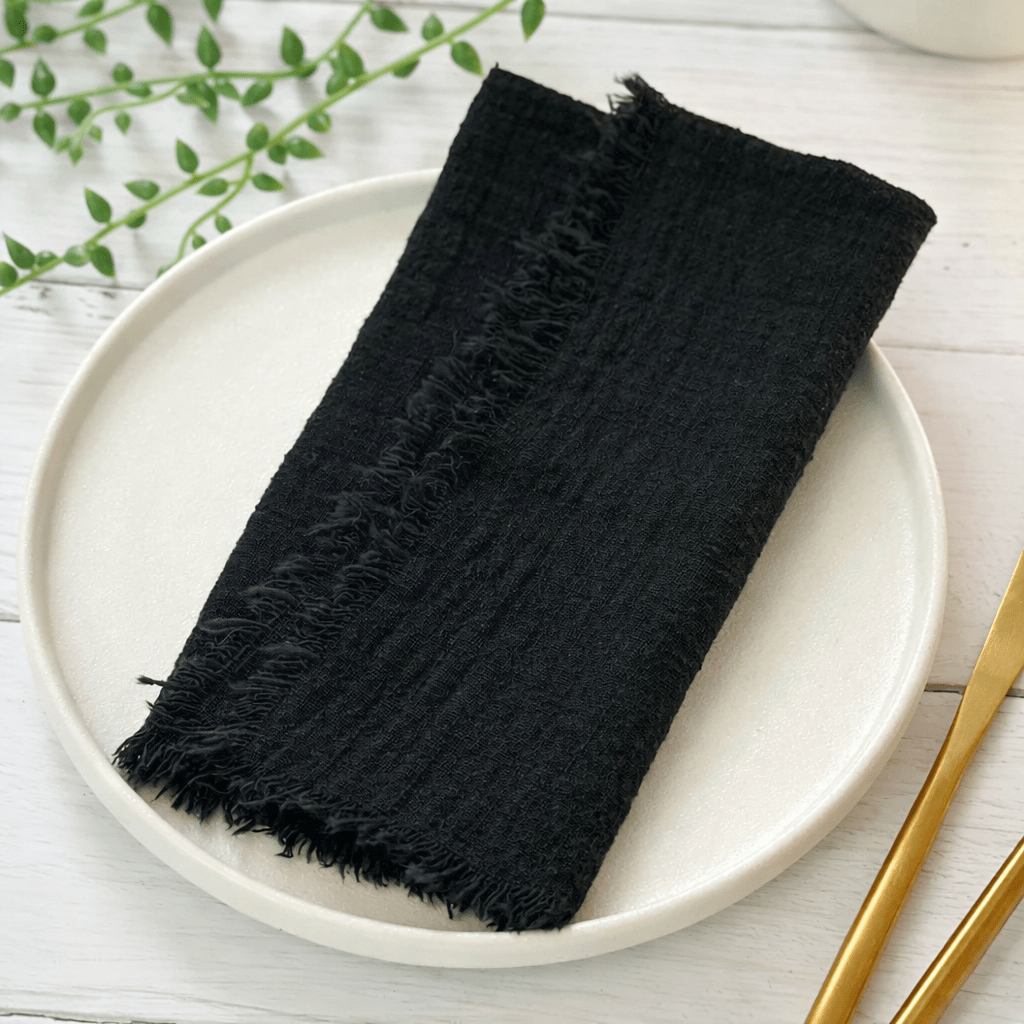 RUSTICLOOM – Rustic Cotton Gauze Napkins for Vintage Table Decoration
