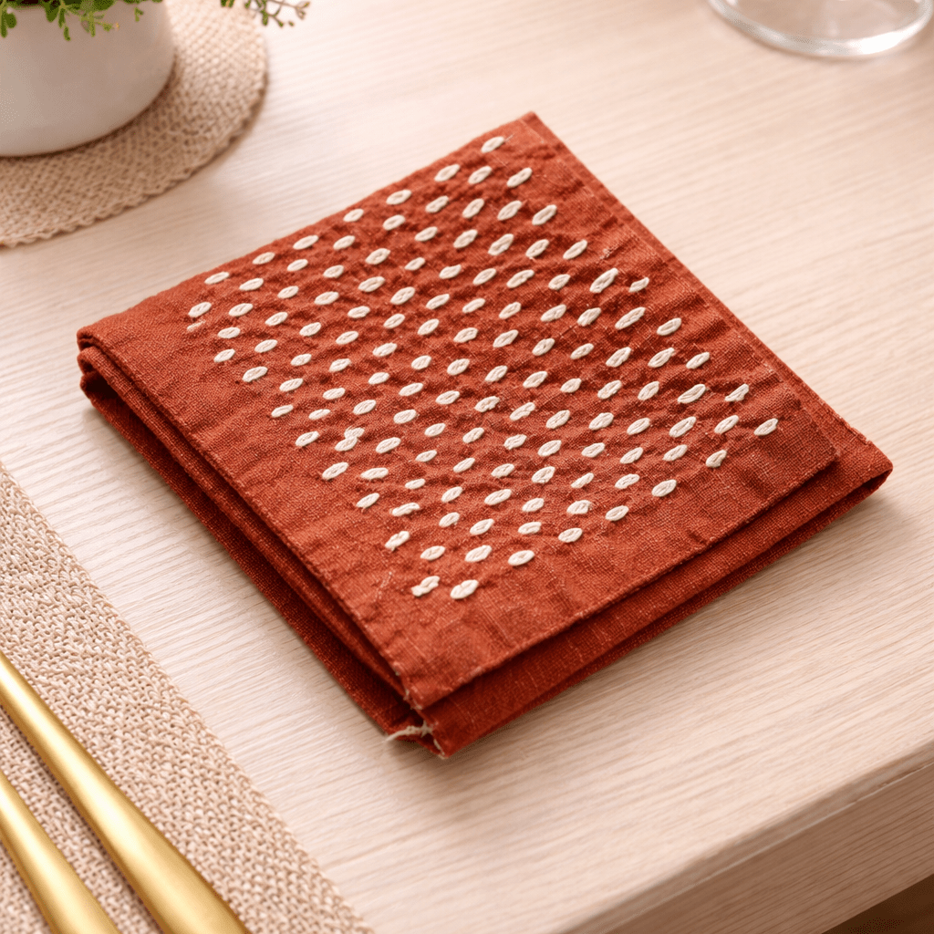 MATCHARI – Handmade Cotton-Linen Cloth for Japanese Tea Ceremonies