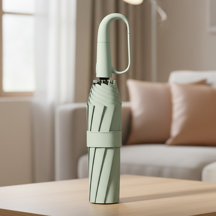 RAINLOCK – Automatic Compact Umbrella, Built for Strong Wind